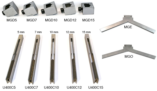 Testina per graffe per Minigraf U600 e U400