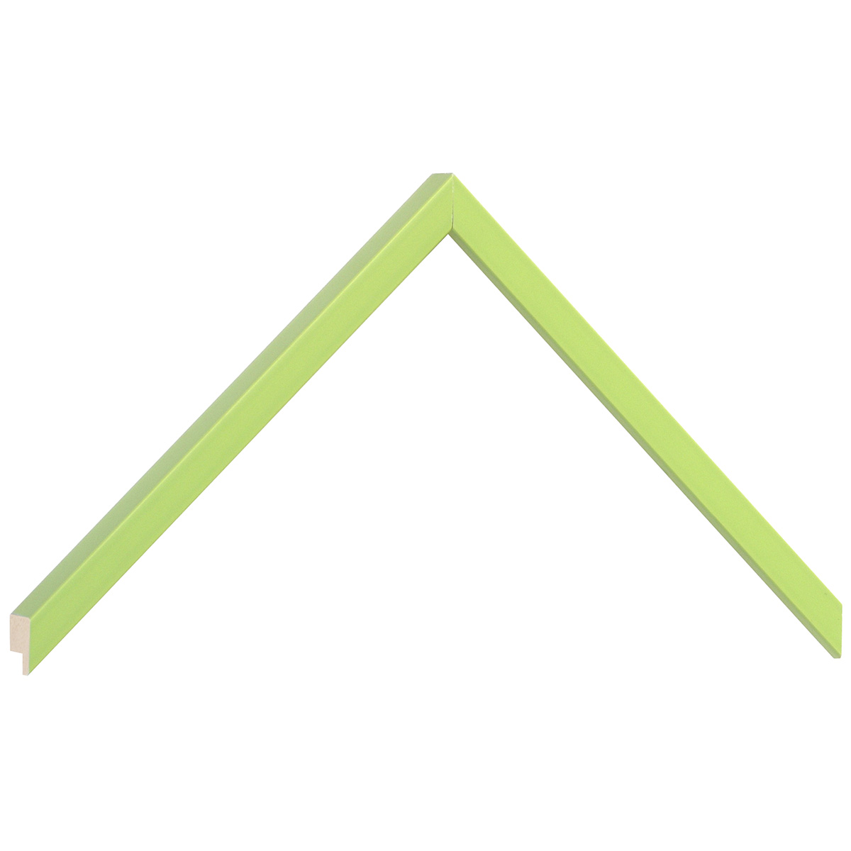 Asta in ramino - Larghezza 10mm Altezza 14 - Verde prato - Campione