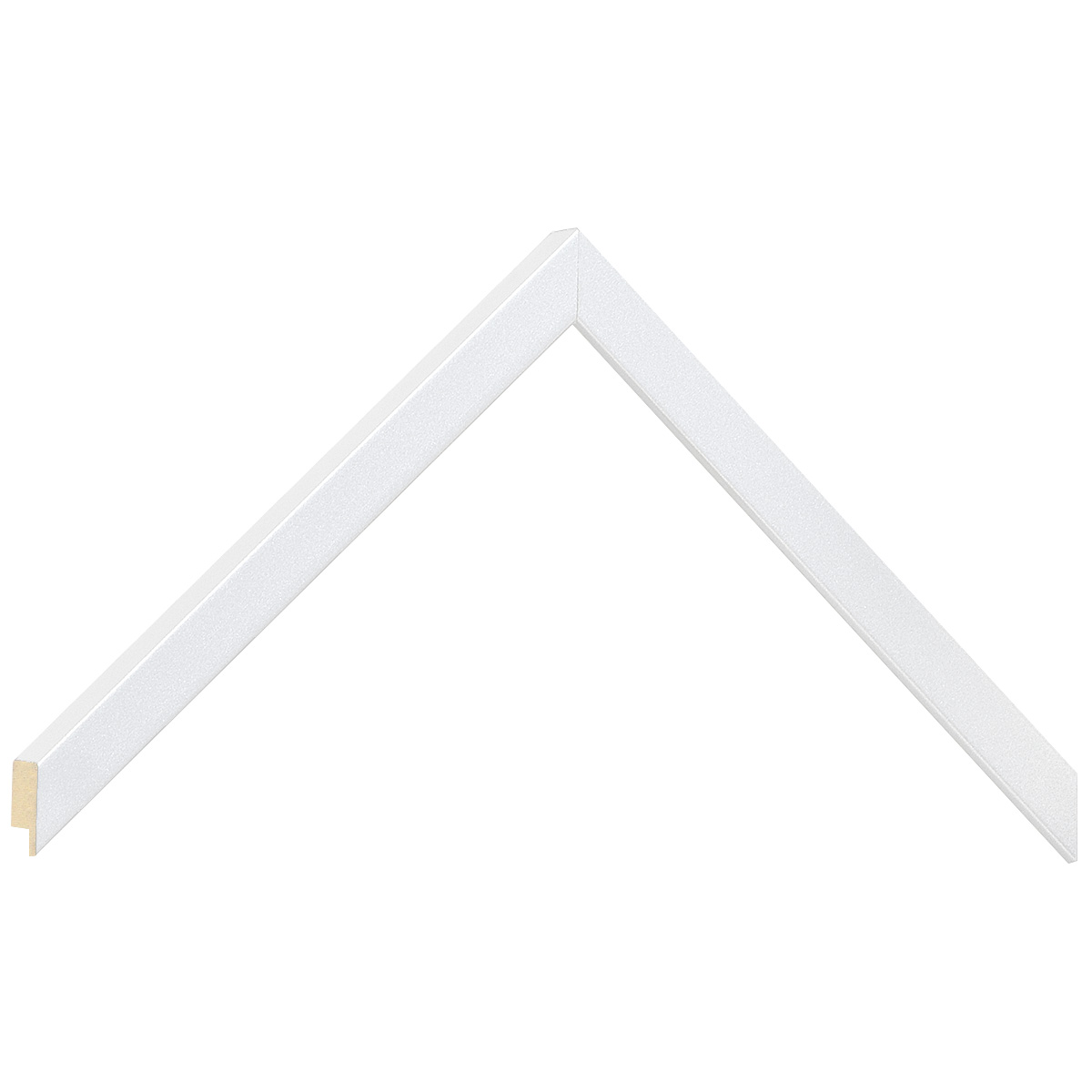 Asta in ayous - Larghezza 12mm Altezza 20 - Bianco - Campione