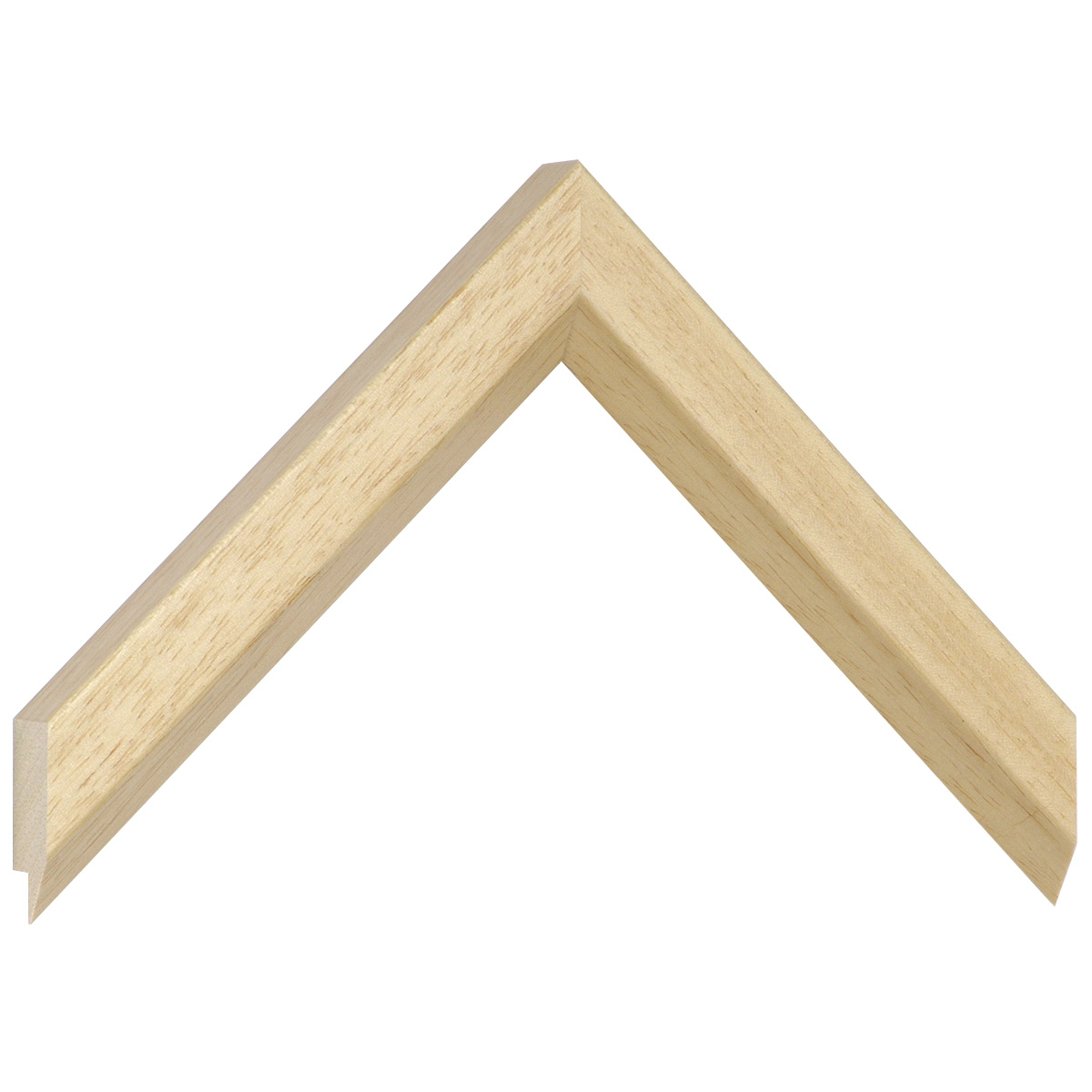 Asta in ayous - Larghezza 28mm Altezza 20 - Legno Naturale - Campione