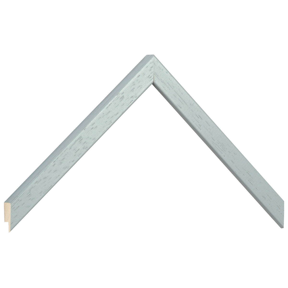 Asta in ayous piatta - Larghezza 15mm Altezza 14 - Grigio, poro aperto - Campione