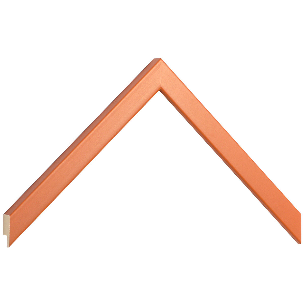 Asta in ayous piatta - Larghezza 15mm Altezza 14 - Zucca - Campione