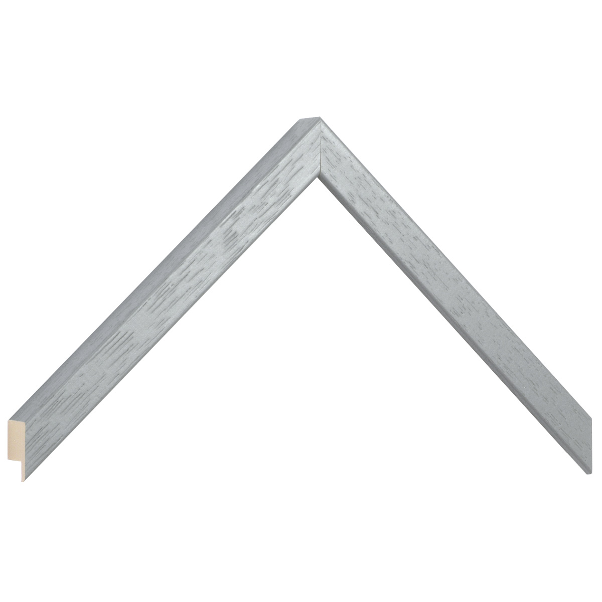 Asta in ayous piatta - Larghezza 15mm Altezza 20 - Grigio Fumo - Campione