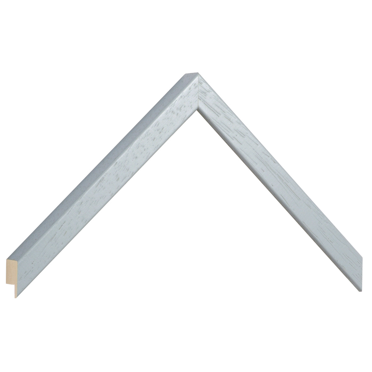 Asta in ayous piatta - Larghezza 15mm Altezza 20 - Grigio Nebbia - Campione