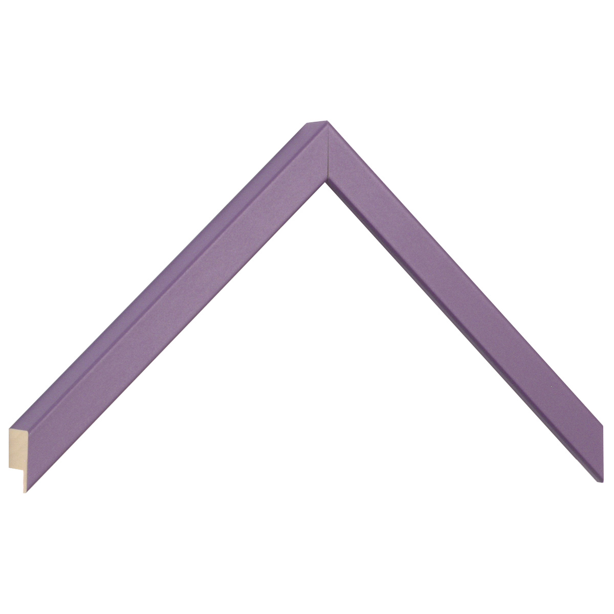 Asta in ayous piatta - Larghezza 15mm Altezza 20 - Viola - Campione