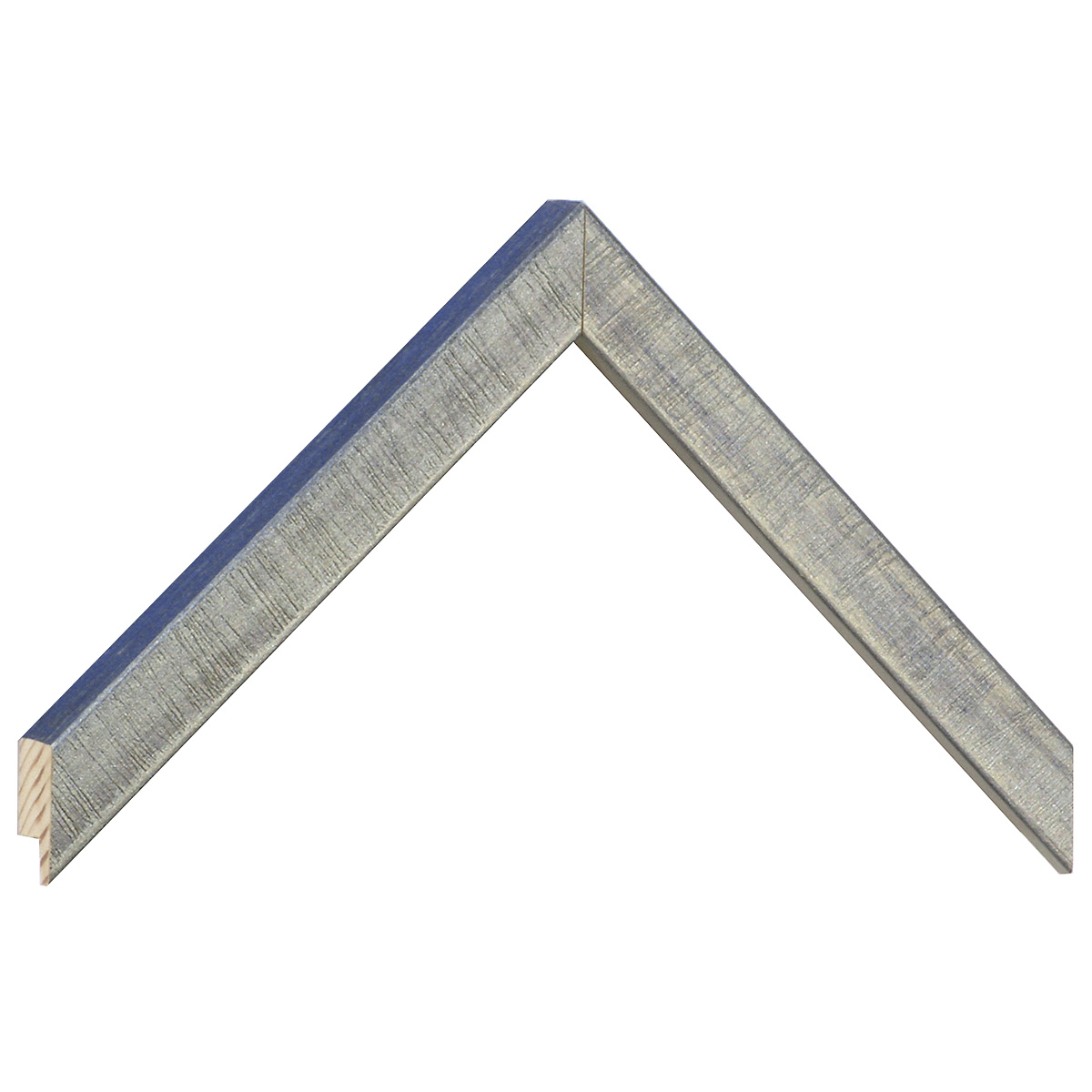 Asta abete giuntato - Larghezza 19mm Altezza 21 - Azzurro - Campione