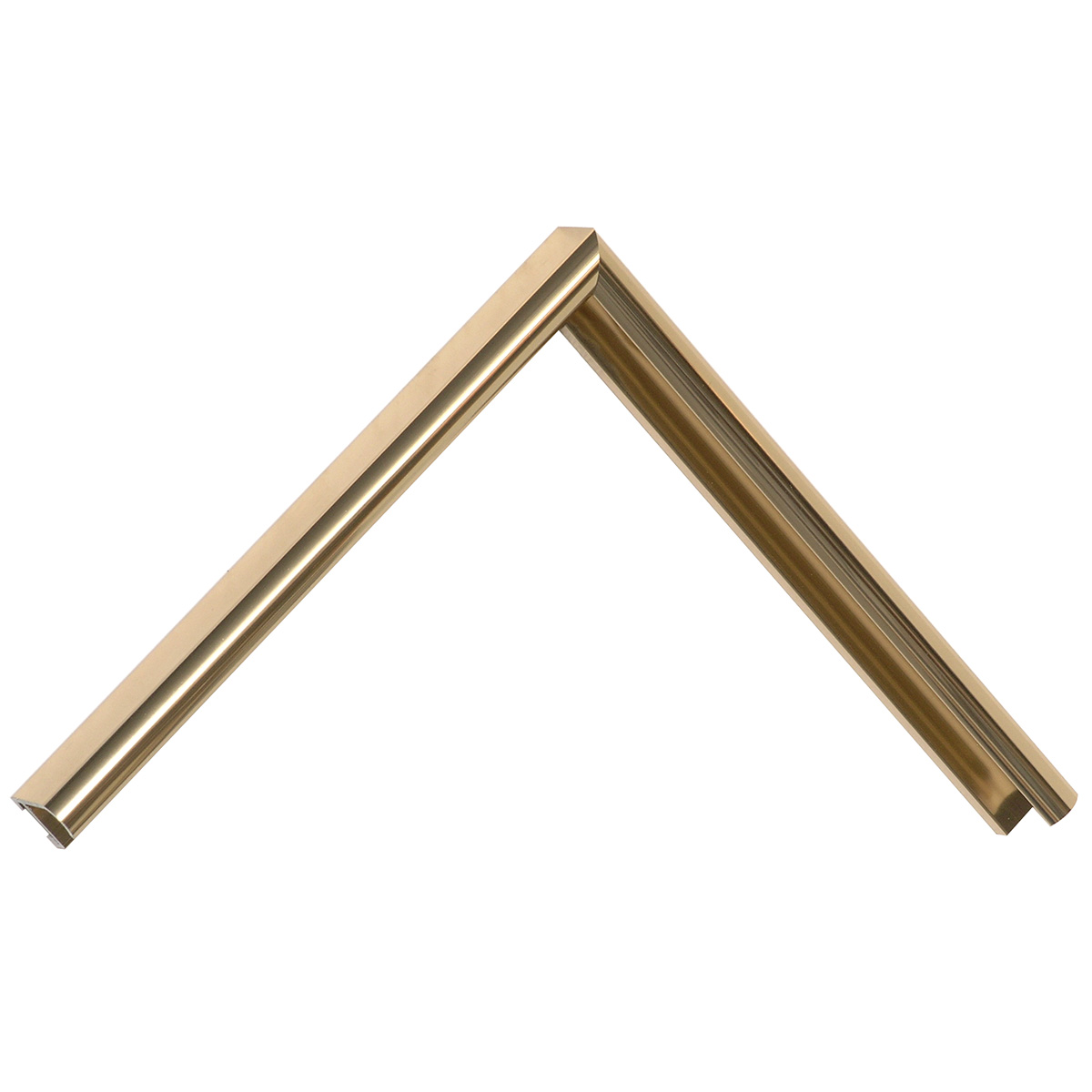 Asta alluminio serie 13 tonda - Bronzo lucido - Campione