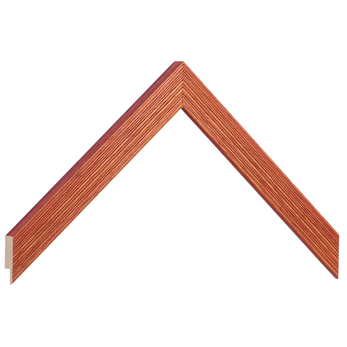 Asta in ayous - Larghezza 20mm Altezza 14 - Arancio - Campione