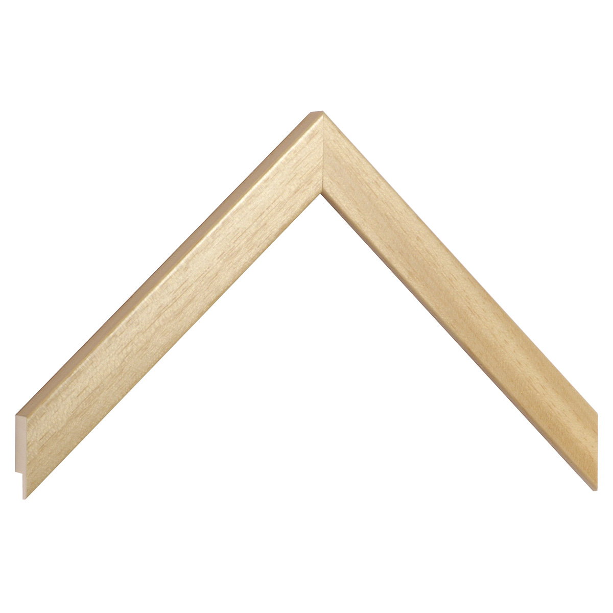 Asta in ayous piatta - Larghezza 20mm Altezza 14 - Legno naturale - Campione