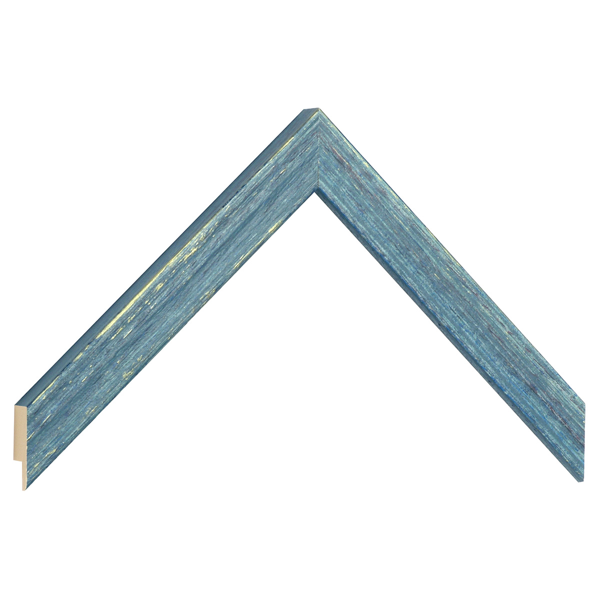 Asta in ayous - Larghezza 20mm Altezza 15 - Blu - Campione