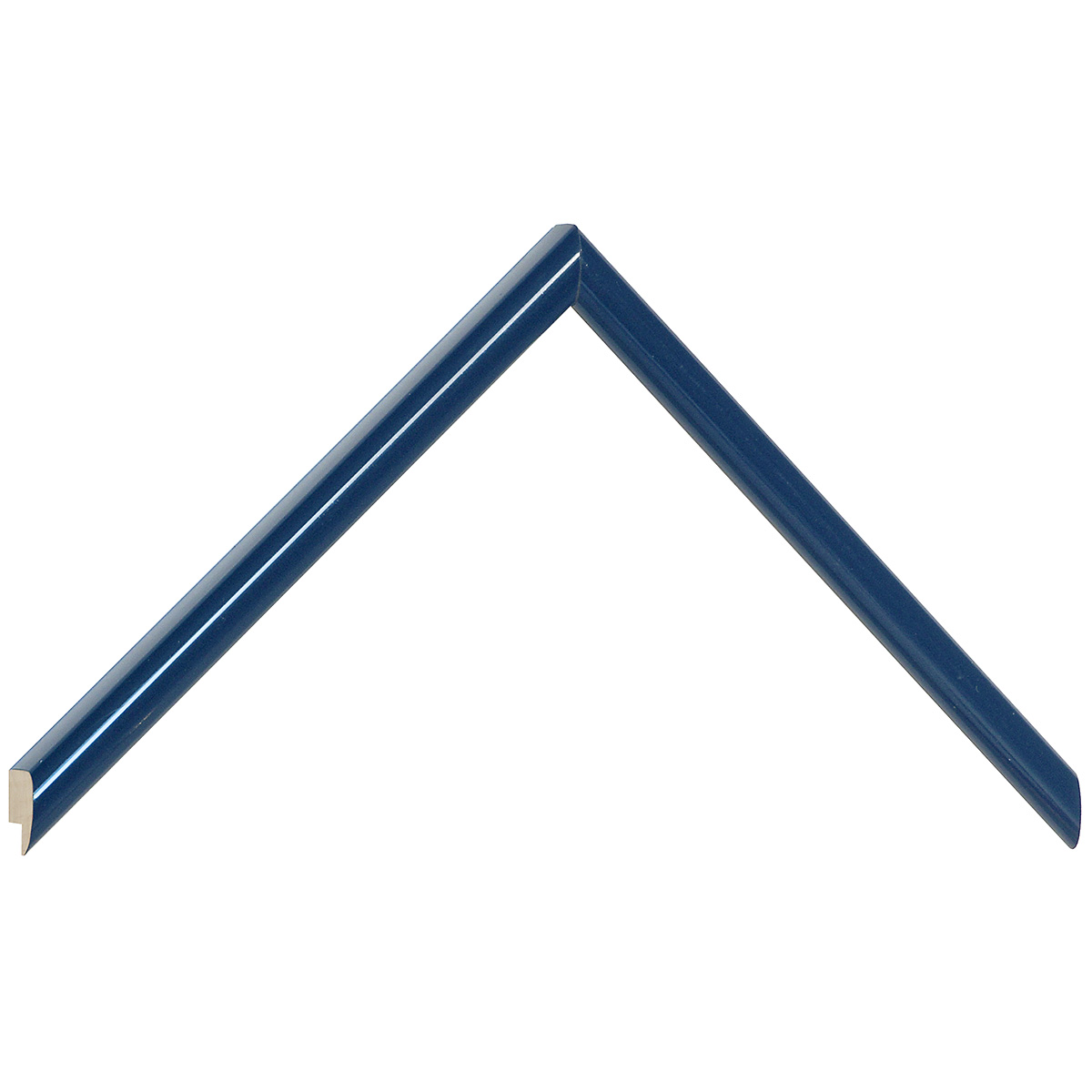 Asta in ramino - Larghezza 11mm Altezza 13 - Blu lucido - Campione