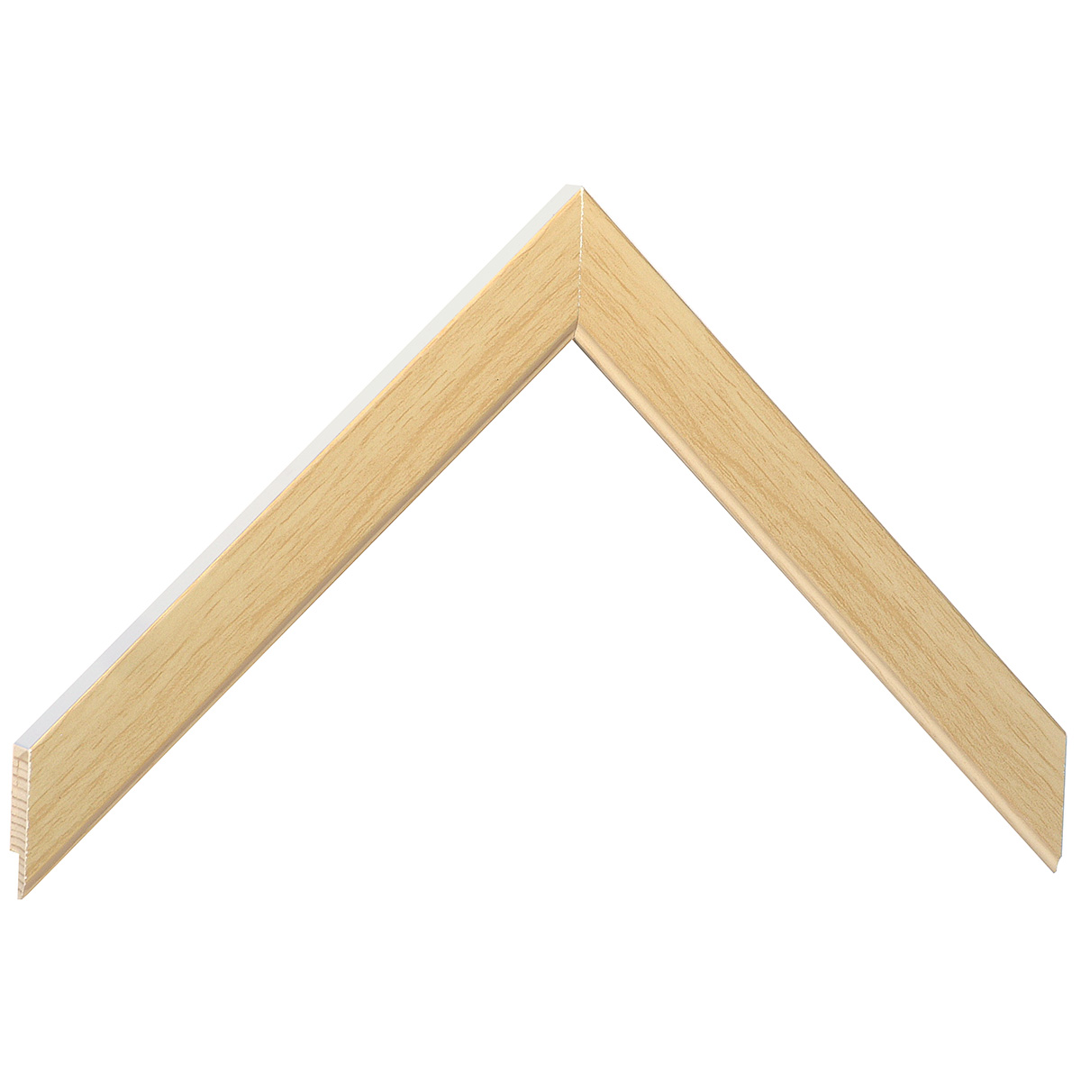 Asta pino giuntato - Larghezza 21mm Altezza 10 - Legno naturale - Campione