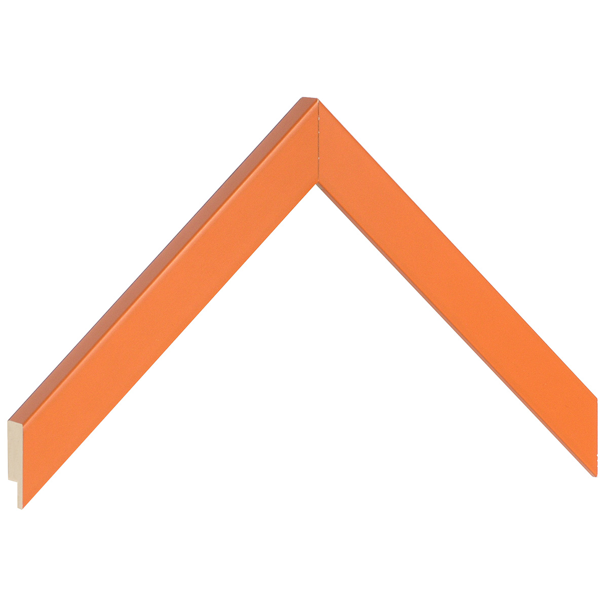 Asta in ayous piatta - Larghezza 20mm Altezza 14 - Zucca - Campione