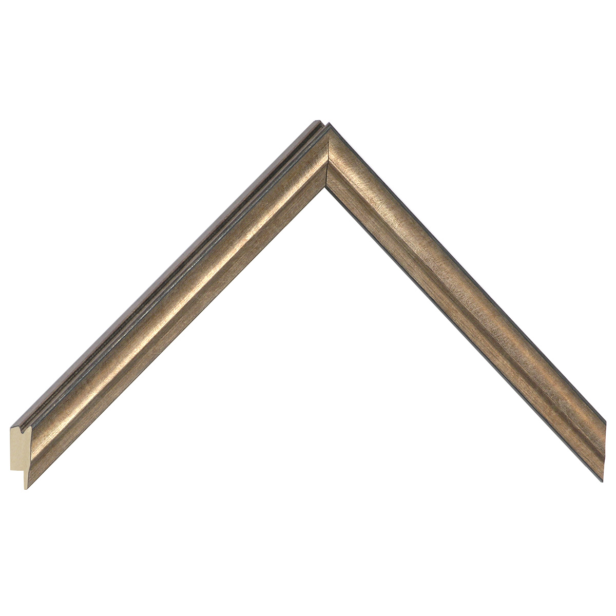 Asta pino giuntato - Larghezza 16mm Altezza 16 - Bronzo - Campione