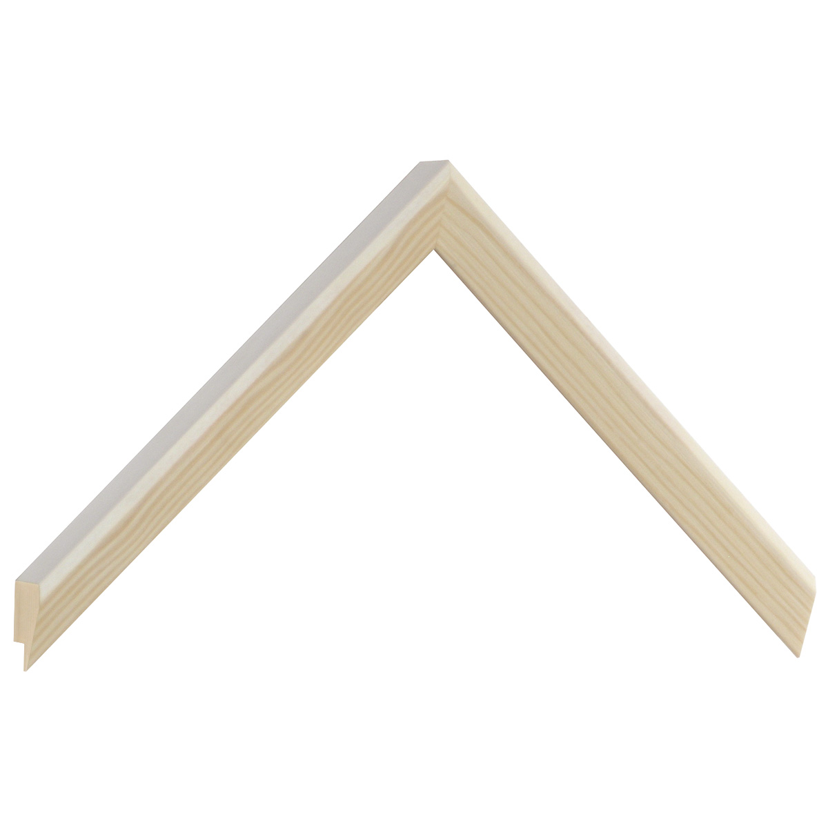Asta pino giuntato - Larghezza 15mm Altezza 20 - Crema - Campione