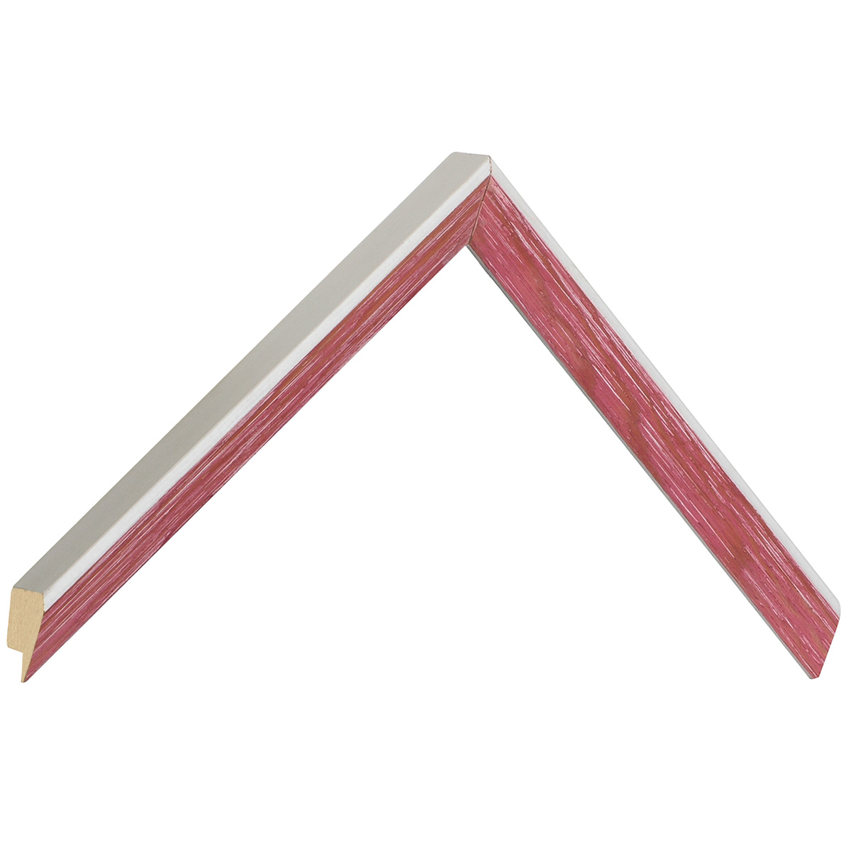 Asta pino giuntato - Larghezza 15mm Altezza 20 - Rosa - Campione