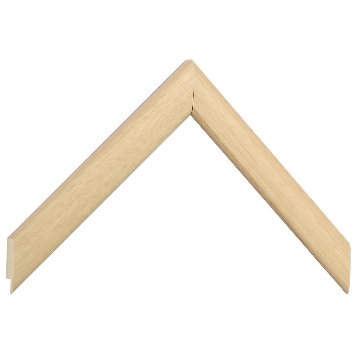 Asta in ayous - Larghezza 23mm Altezza 13 - Legno naturale - Campione