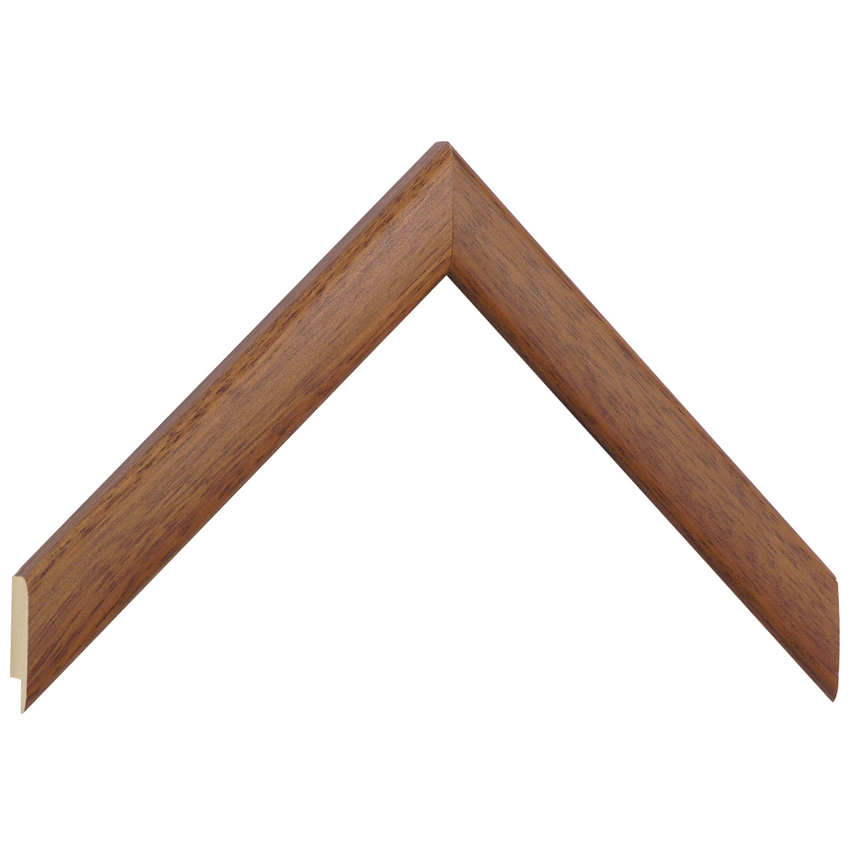 Asta in ayous - Larghezza 23mm Altezza 13 - Teak - Campione