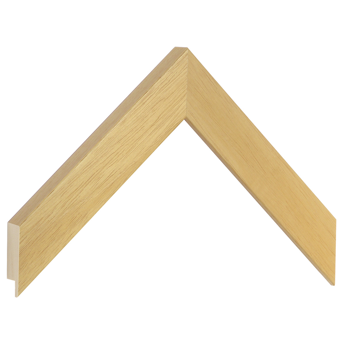 Asta ayous piatta Larg.mm30 Aia67lt.20 - Legno naturale - Campione