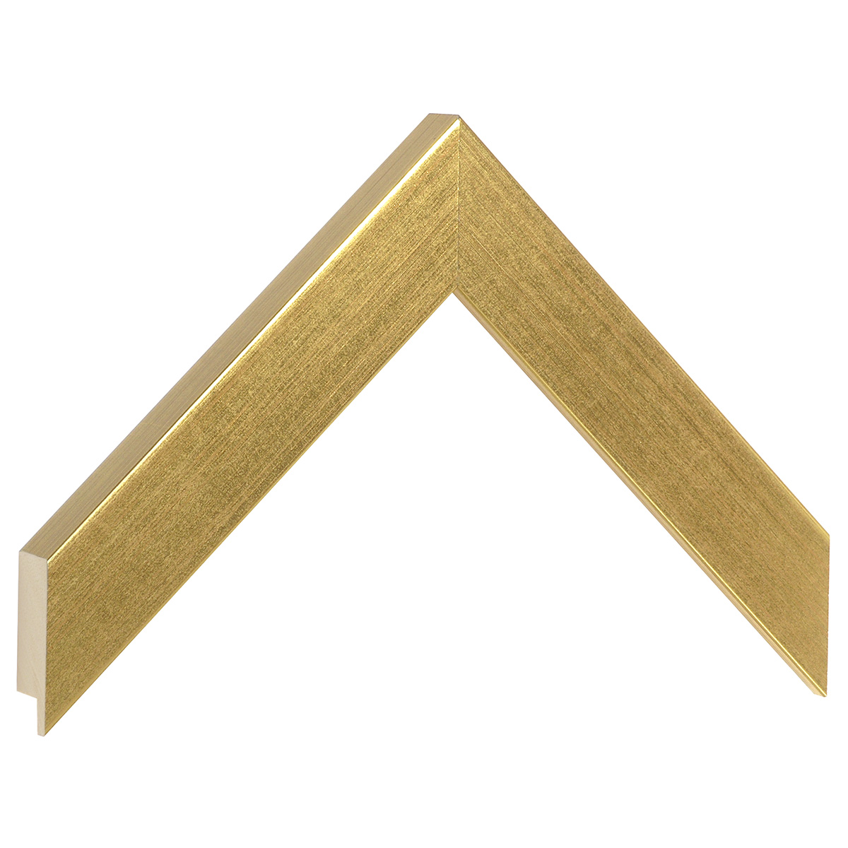 Asta in ayous piatta - Larghezza 30mm Altezza 20 - Oro - Campione