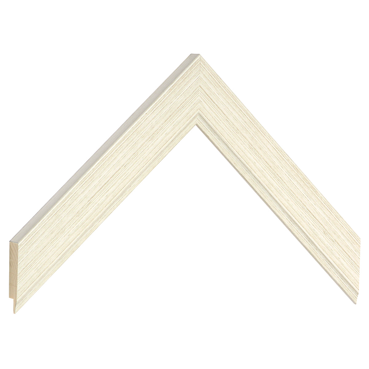 Asta pino giuntato - Larghezza 28mm Altezza 15 - Crema - Campione