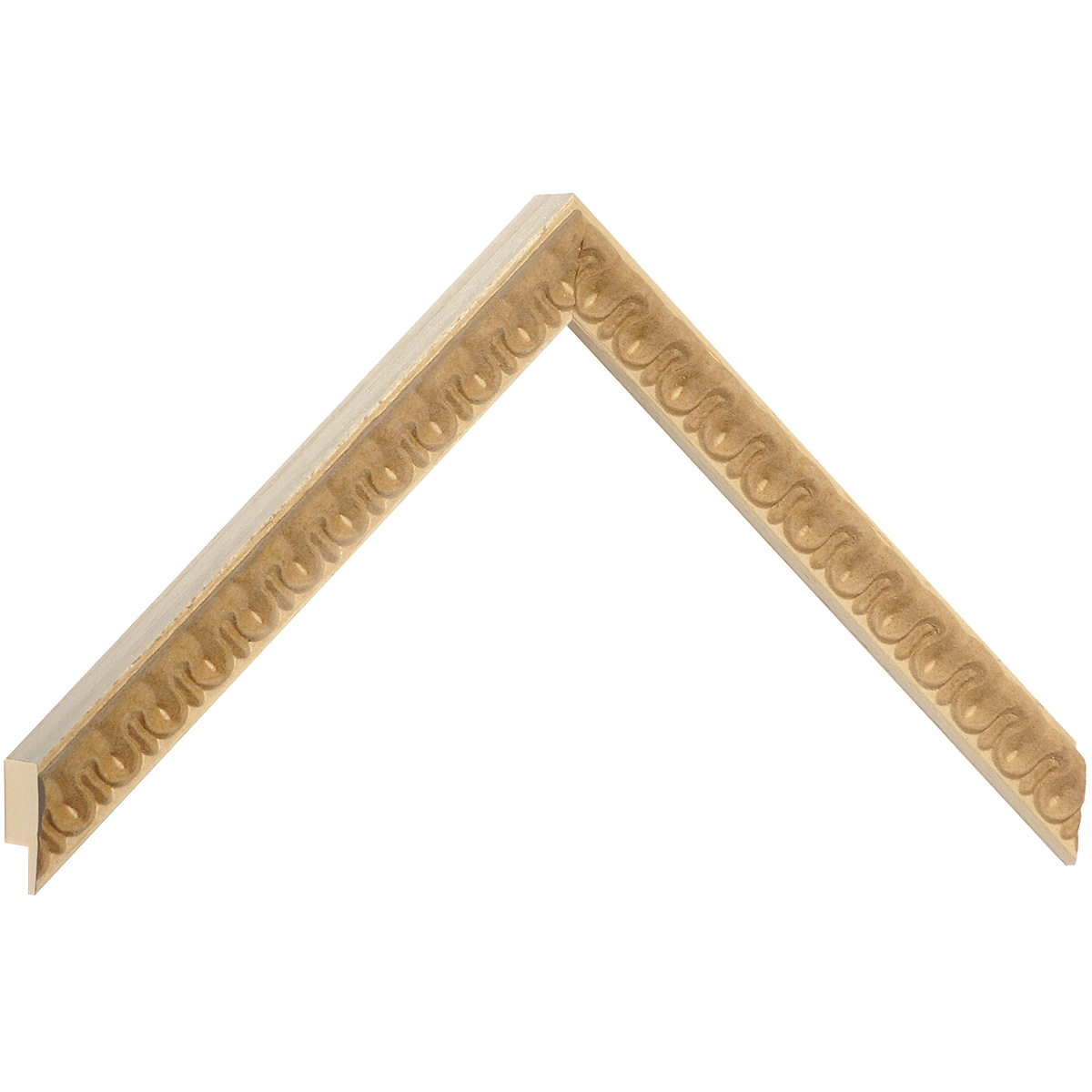 Asta grezza in pino giuntato - Larghezza 17mm - Altezza 25 - Campione