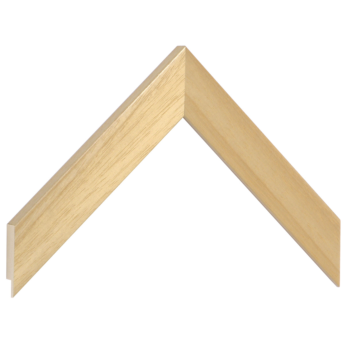Asta in ayous piatta - Larghezza 30mm Altezza 14 - Legno naturale - Campione