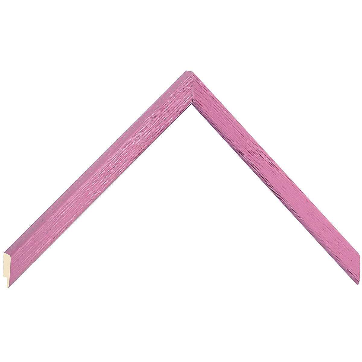 Asta in ayous - Larghezza 13mm Altezza 13 - Fucsia, poro aperto - Campione