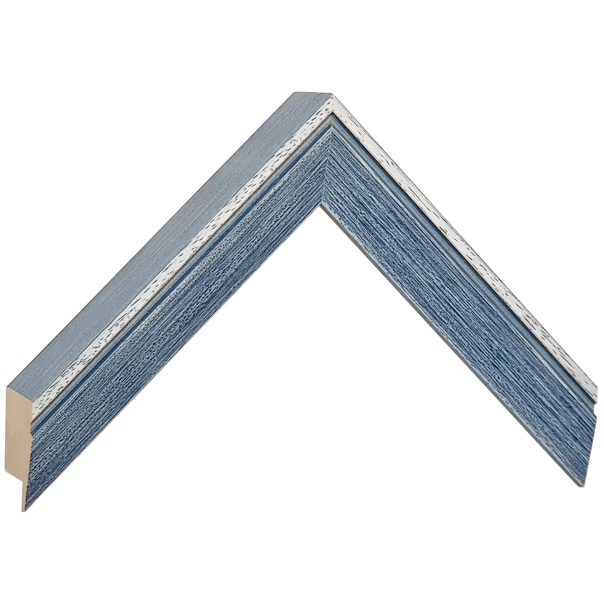 Asta in ayous - Larghezza 19mm Altezza 22 - Blu - Campione