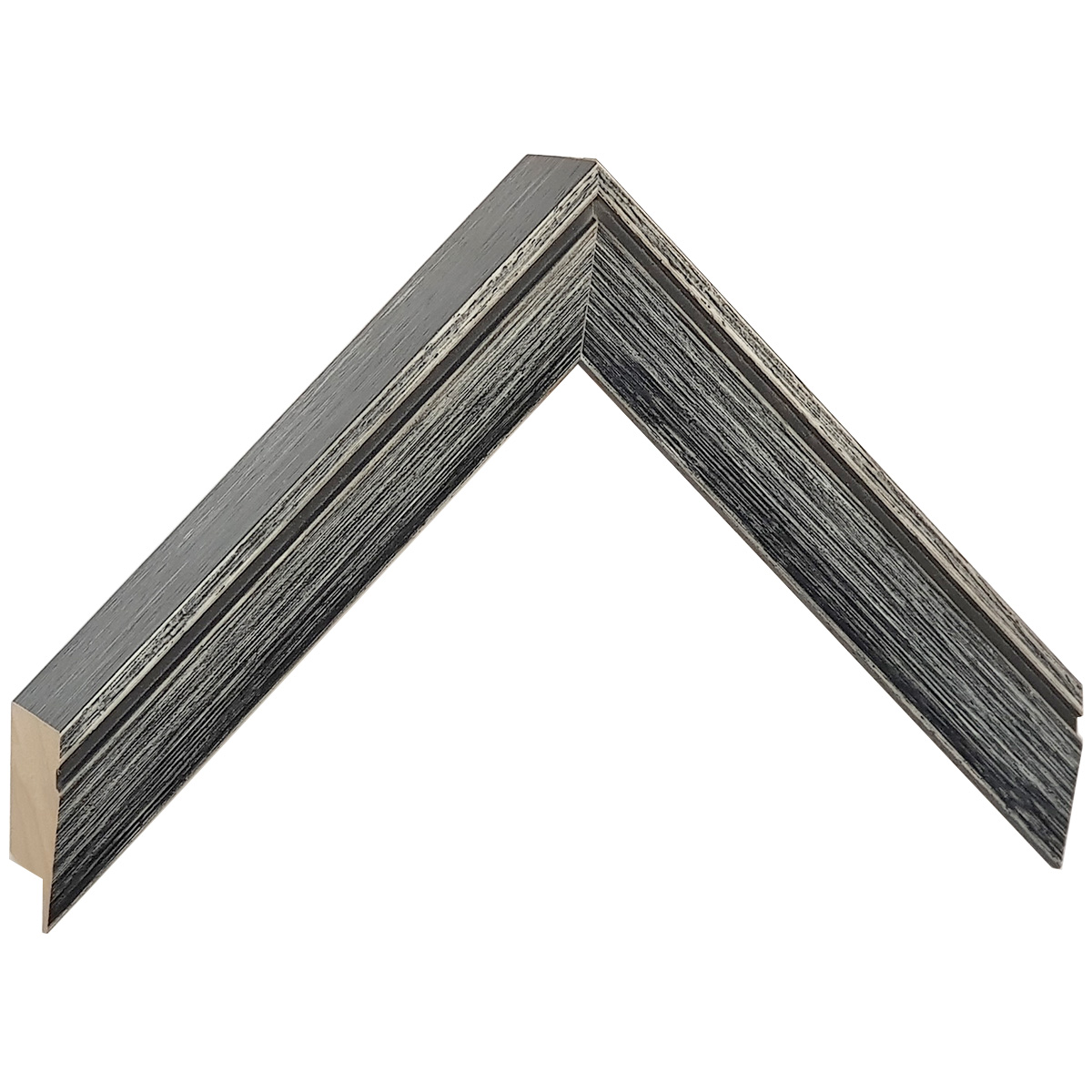 Asta in ayous - Larghezza 19mm Altezza 22 - Nero - Campione