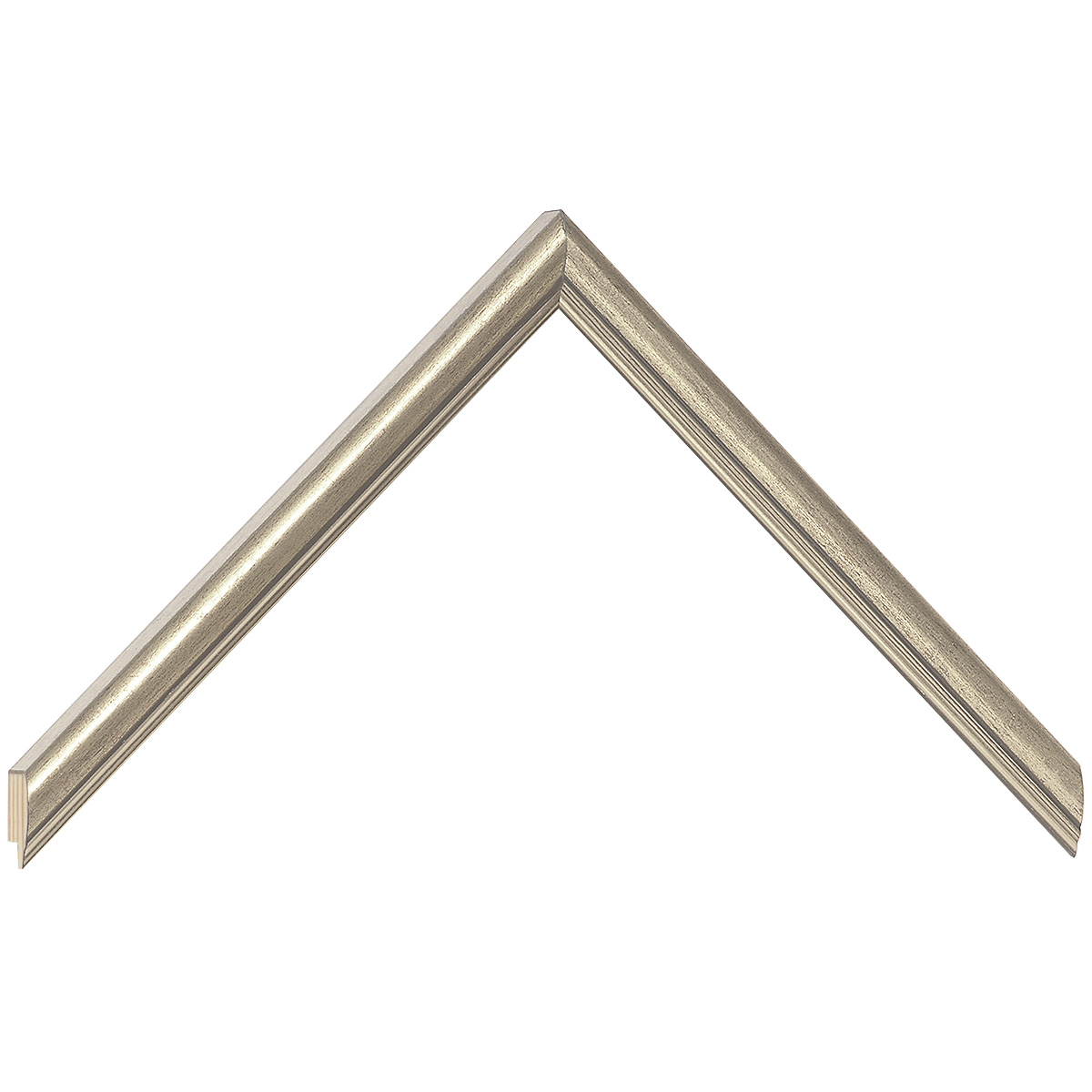 Asta pino giuntato - Larghezza 14mm Altezza 14 - Argento - Campione