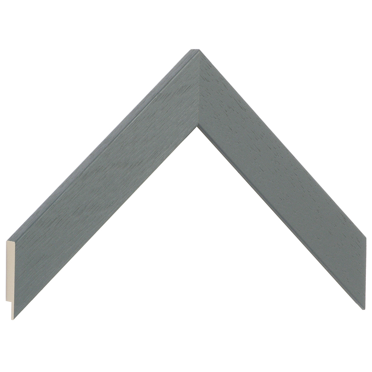 Asta in ayous piatta - Larghezza 30mm Altezza 14 - Grigio Ferro - Campione