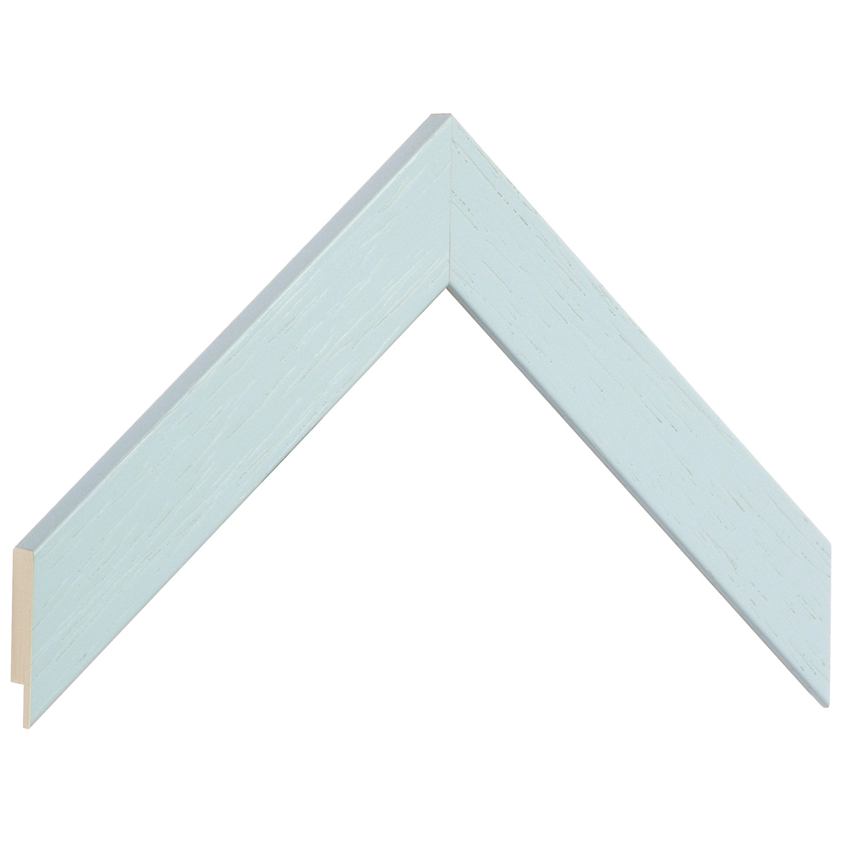 Asta in ayous piatta - Larghezza 30mm Altezza 14 - Grigio Nebbia - Campione