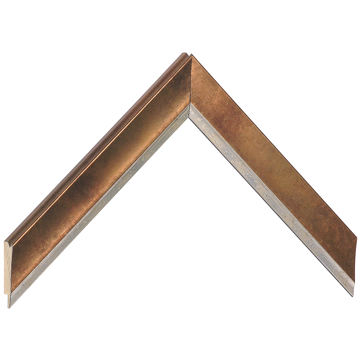 Asta pino giuntato - Larghezza 26mm Altezza 14 - Rame - Campione