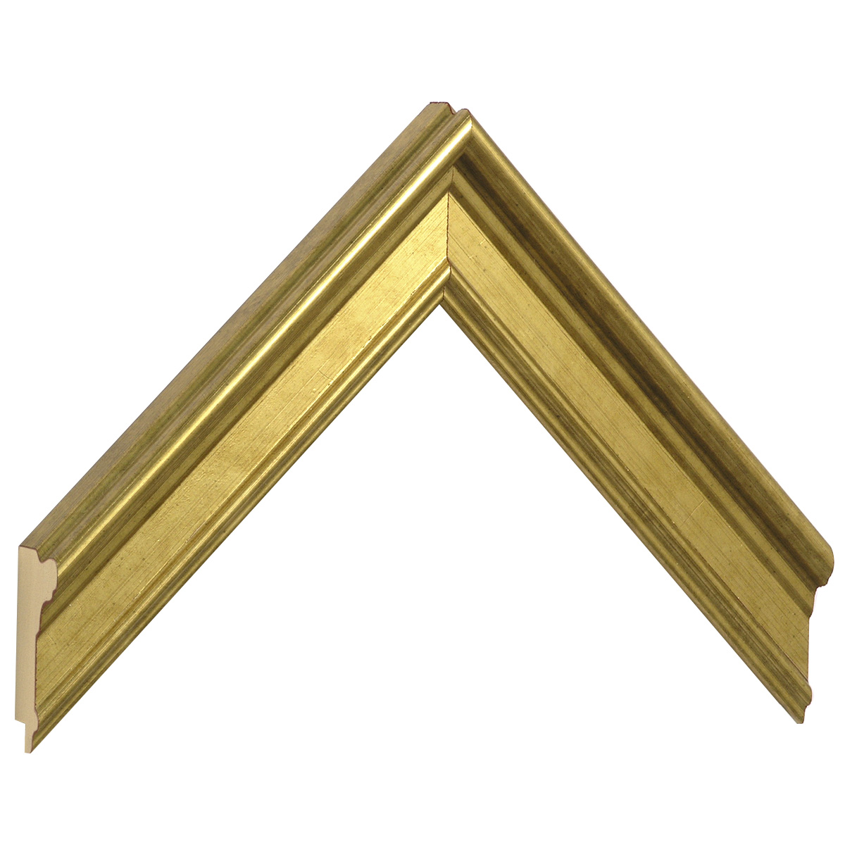 Asta pino giuntato - Larghezza 34mm Altezza 22 - Oro - Campione