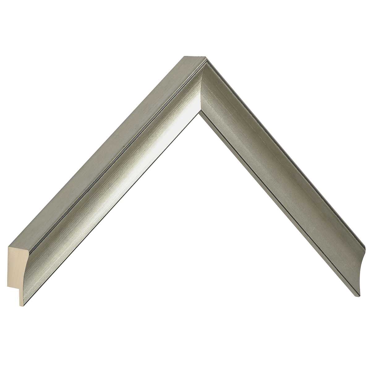 Asta in ayous - Larghezza 22mm Altezza 28 - Argento - Campione