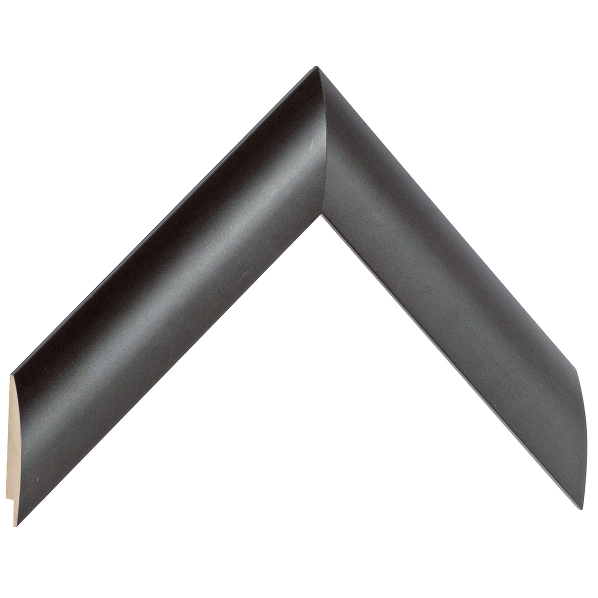 Asta pino giuntato - Larghezza 35mm Altezza 14 - Nero opaco - Campione