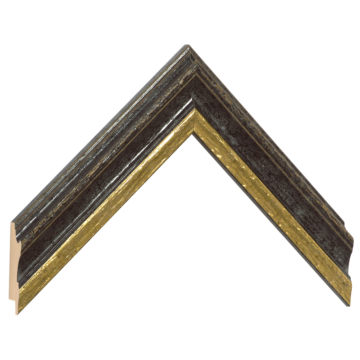 Asta in ayous - Larghezza 37mm Altezza 21 - Nero - Campione