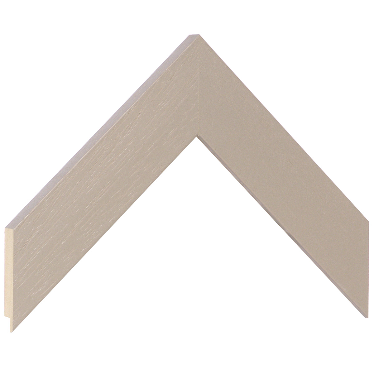 Asta in ayous piatta - Larghezza 40mm Altezza 16 - Beige  - Campione