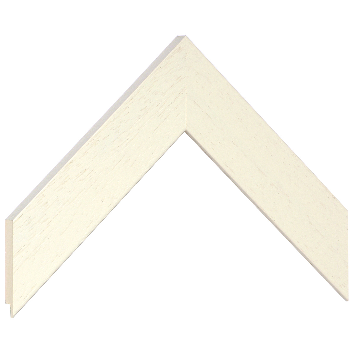 Asta in ayous piatta - Larghezza 40mm Altezza 16 - Crema - Campione