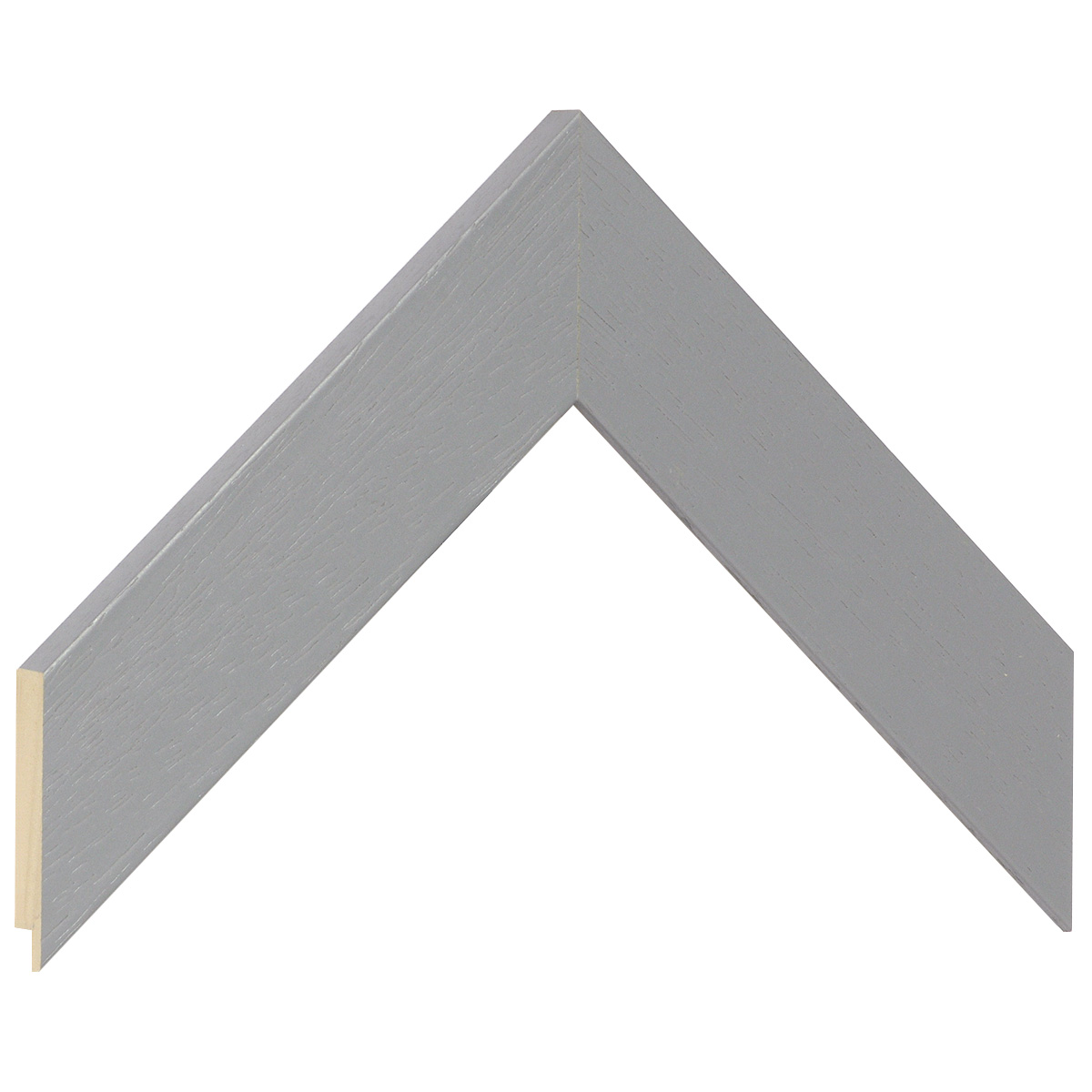 Asta in ayous piatta - Larghezza 40mm Altezza 16 - Grigio Fumo - Campione