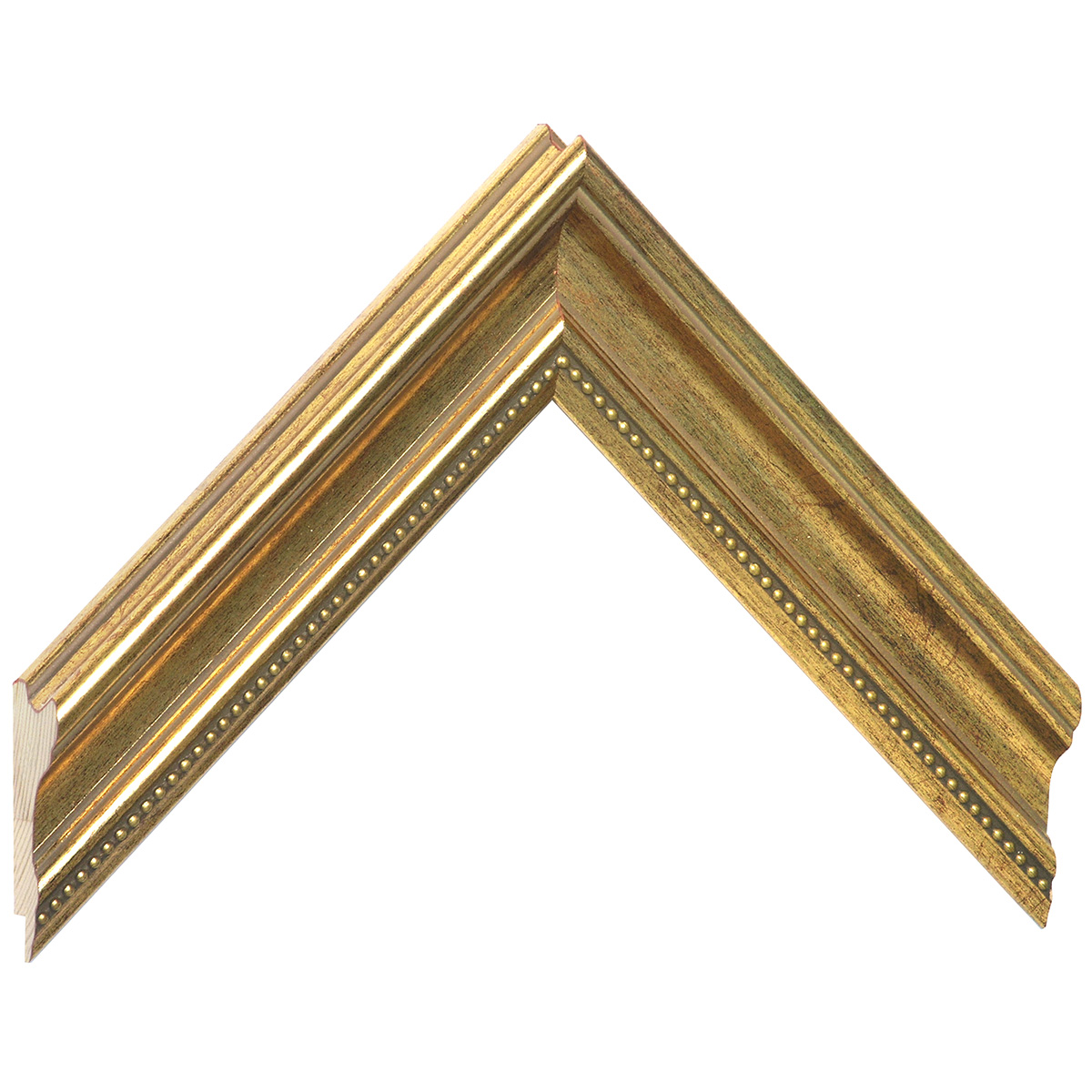 Asta pino giuntato - Larghezza 38cm Altezza 26 - Oro - Campione