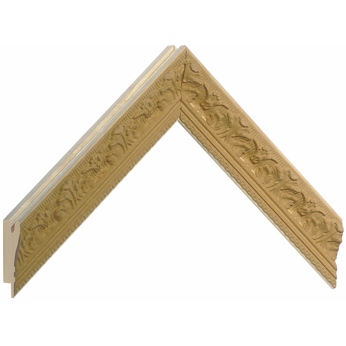 Asta grezza in ayous pastellata - Larghezza 32mm - Altezza 31 - Campione