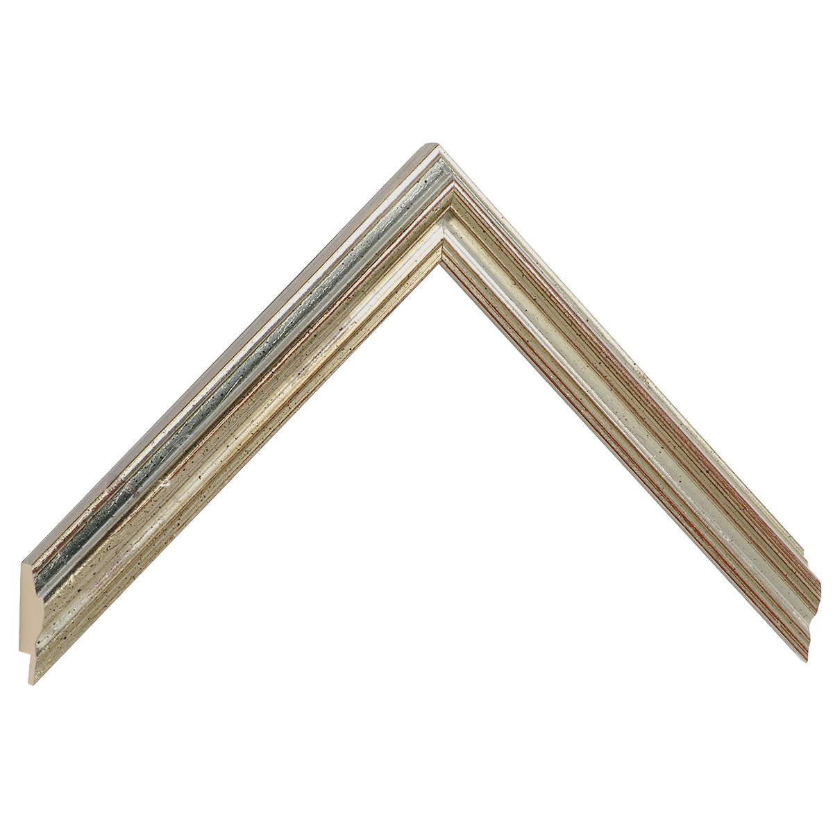 Asta in ayous - Larghezza 22mm Altezza 22 - Argento - Campione