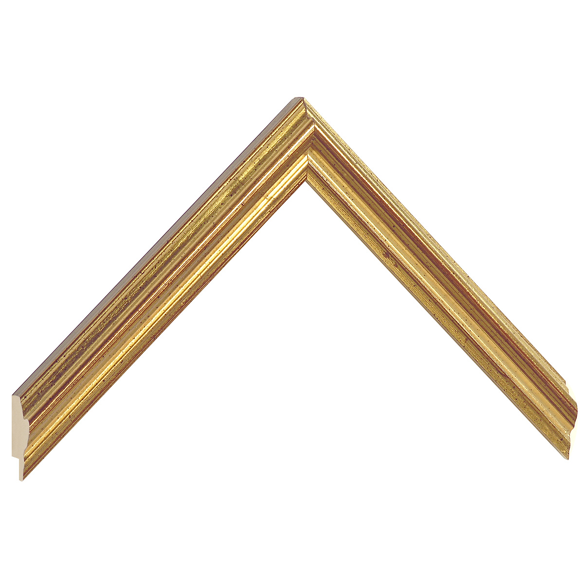 Asta in ayous - Larghezza 22mm Altezza 22 - Oro - Campione