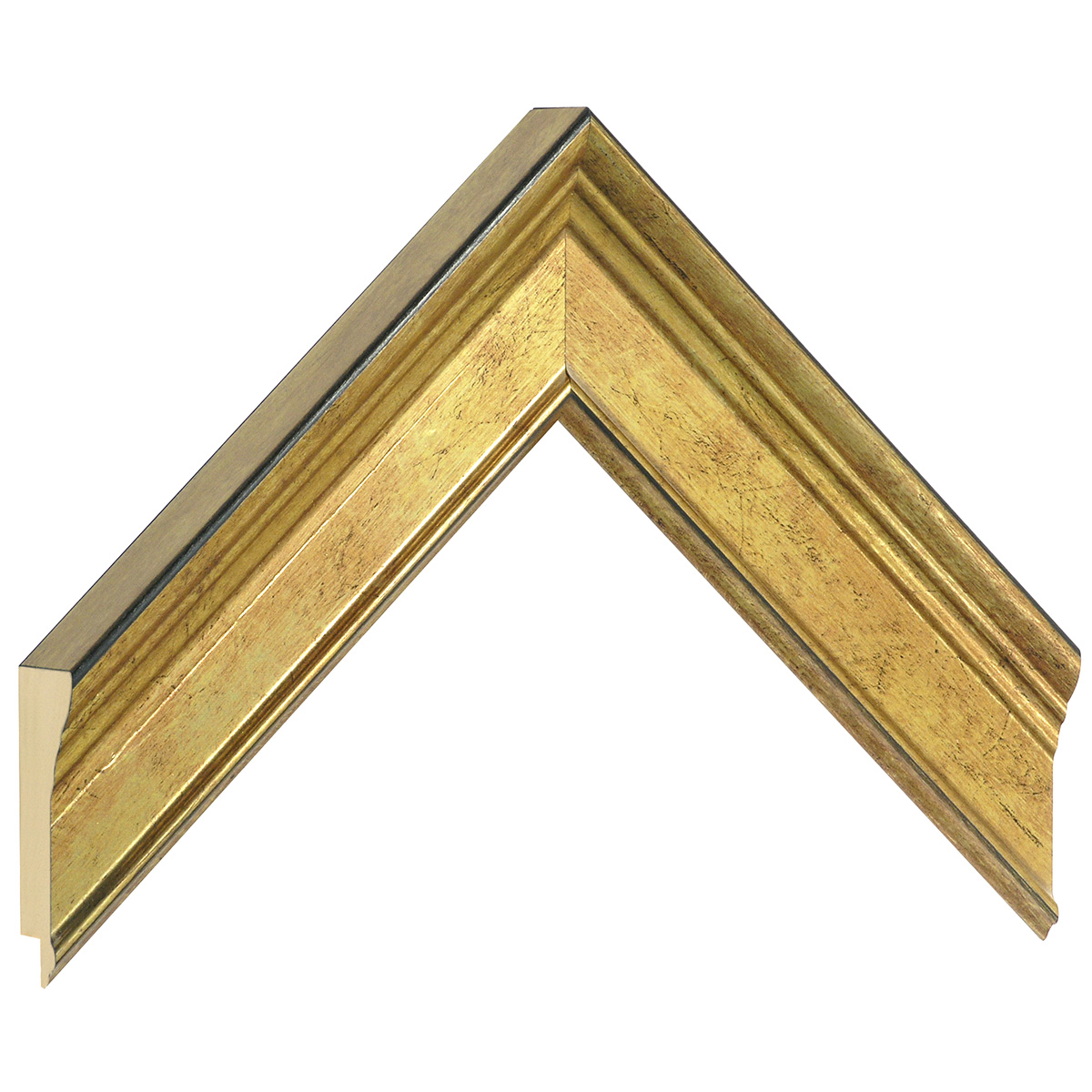 Asta pino giuntato - Larghezza 43mm Altezza 28 - Oro - Campione