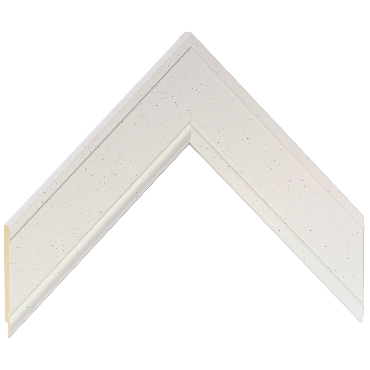 Asta pino giuntato - Larghezza 45mm Altezza 11 - Bianco - Campione