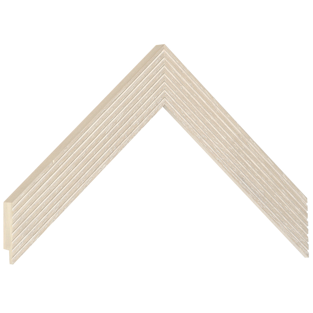 Asta in ayous trattato - Larghezza 29mm Alt.20 - Crema - Campione