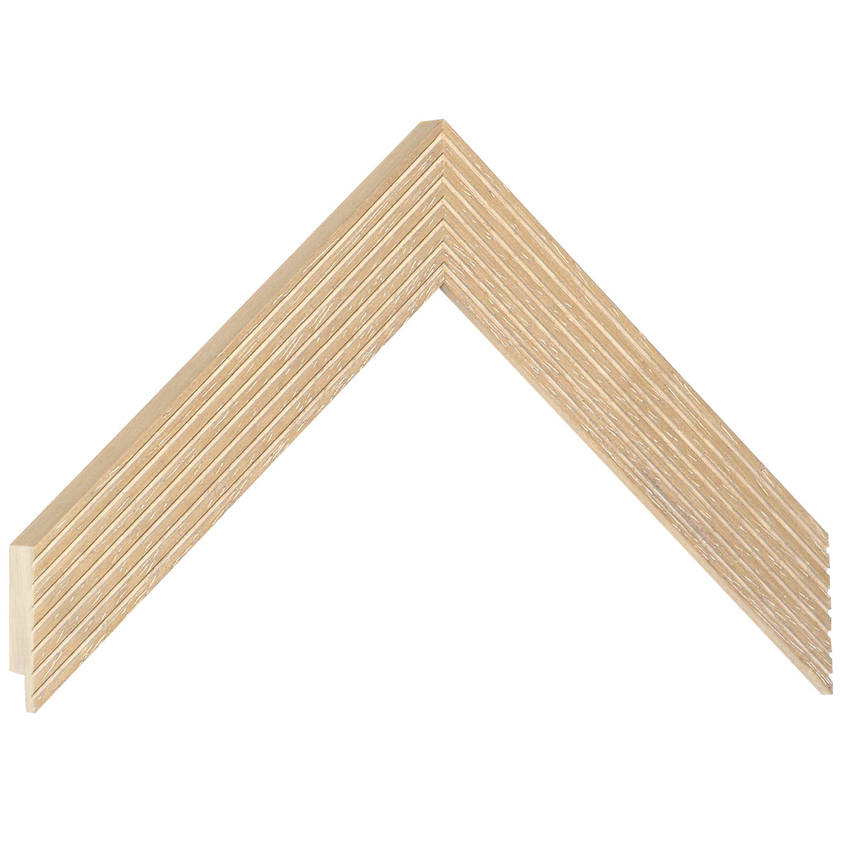 Asta in ayous trattato - Larghezza 29mm Alt.20 - Legno naturale - Campione
