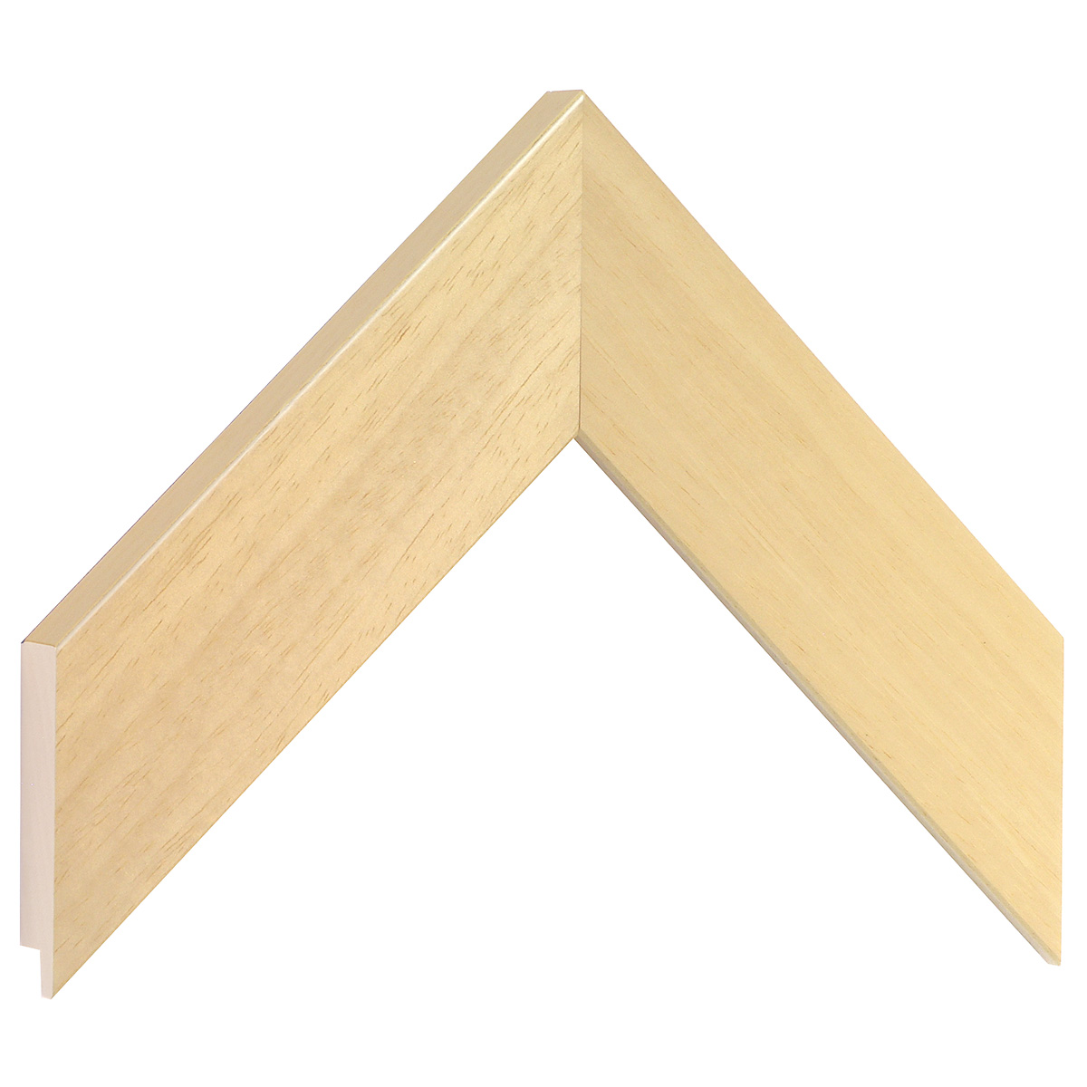 Asta in ayous piatta - Larghezza 48mm Altezza 20 - Legno naturale - Campione